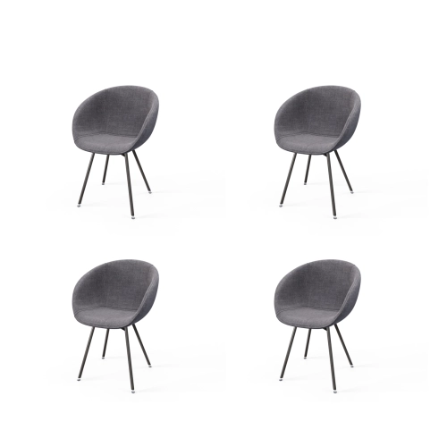 Krzesło KR-501 Ruby Kolory Tkanina City 86 Design Italia 2025-2030